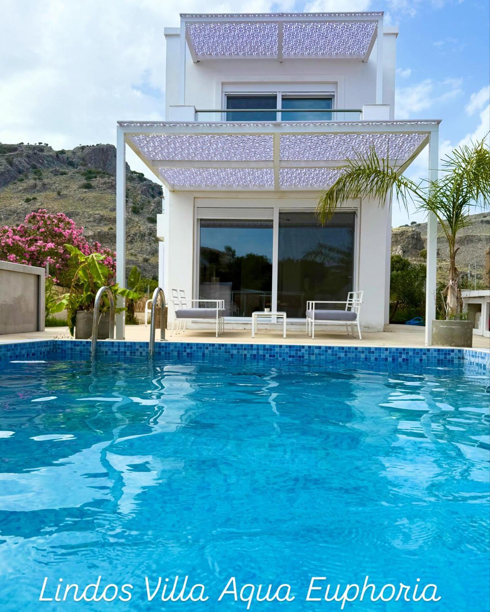Lindos Villa Natura By Rhodes Villas מראה חיצוני תמונה